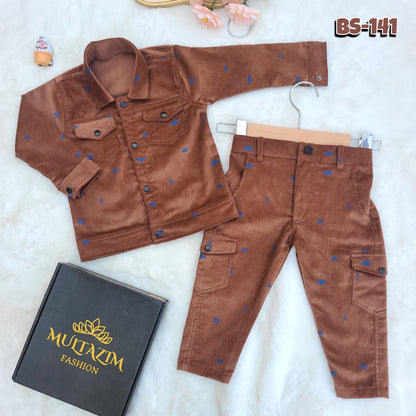 Brown Corduroy Adventure Set Code-BS-141