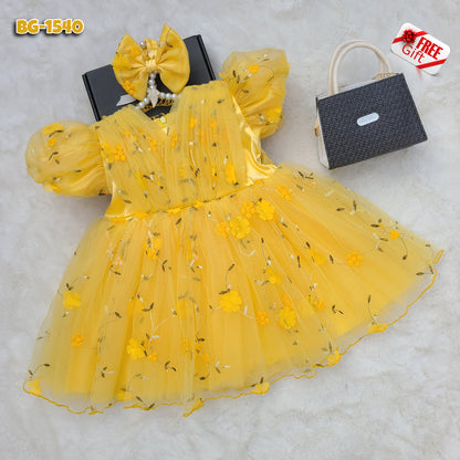 The Sunshine Bloom Tutu Party Dress Code-BG-1540