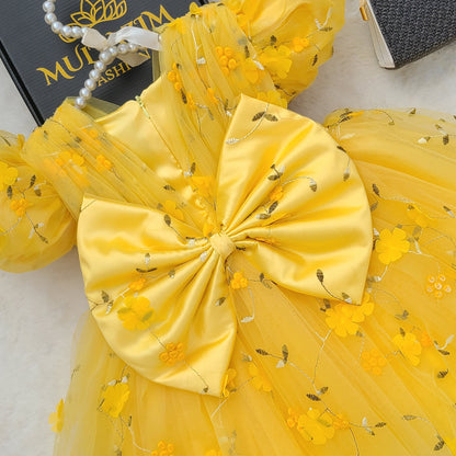 The Sunshine Bloom Tutu Party Dress Code-BG-1540