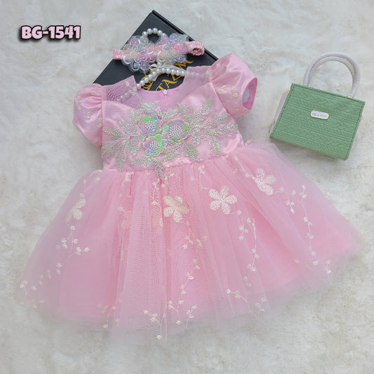 Cotton Candy Fairy Party Dress Code-BG-1541