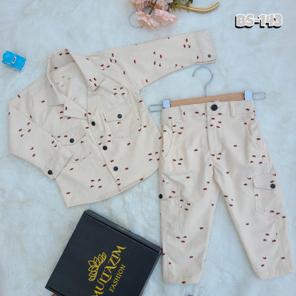Biscuit Bear Corduroy Set Code-BS-143