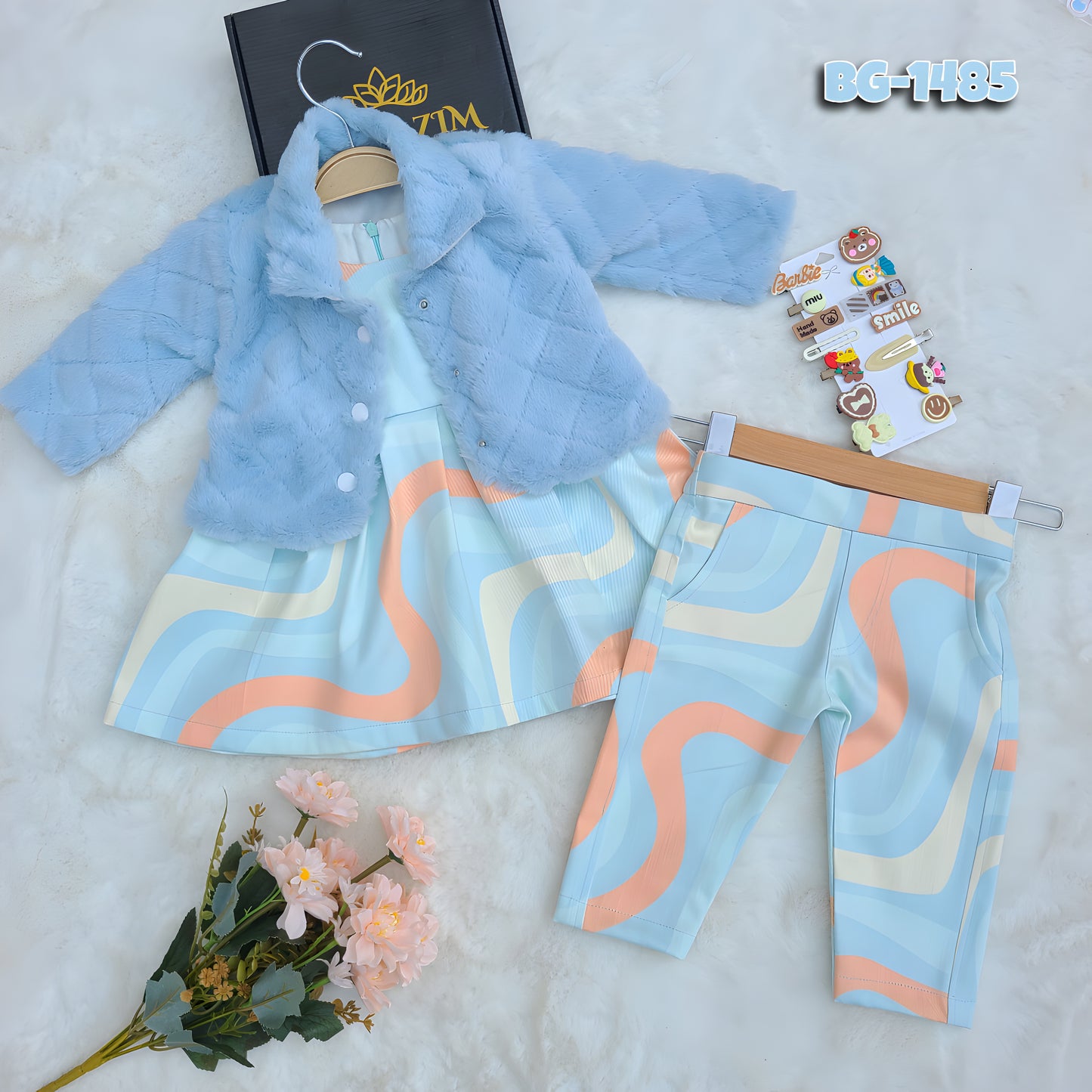Cotton Candy Sky Ensemble Set-Code-1485