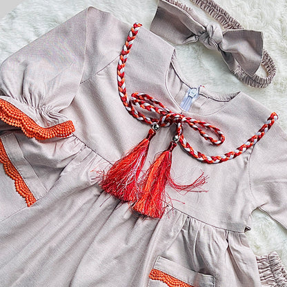 Baby Girls Full-Sleeve frock Code-1447