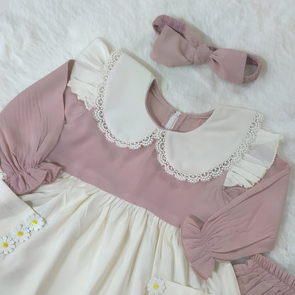 Baby Girls Full-Sleeve Frock Code-1475