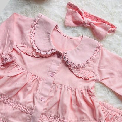 Baby Girls Full-Sleeve frock Code-1446