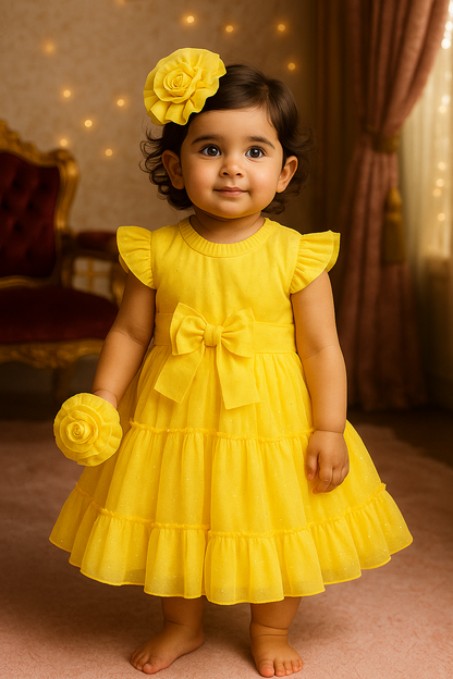 Baby girls Semi Party Frock BG-1426