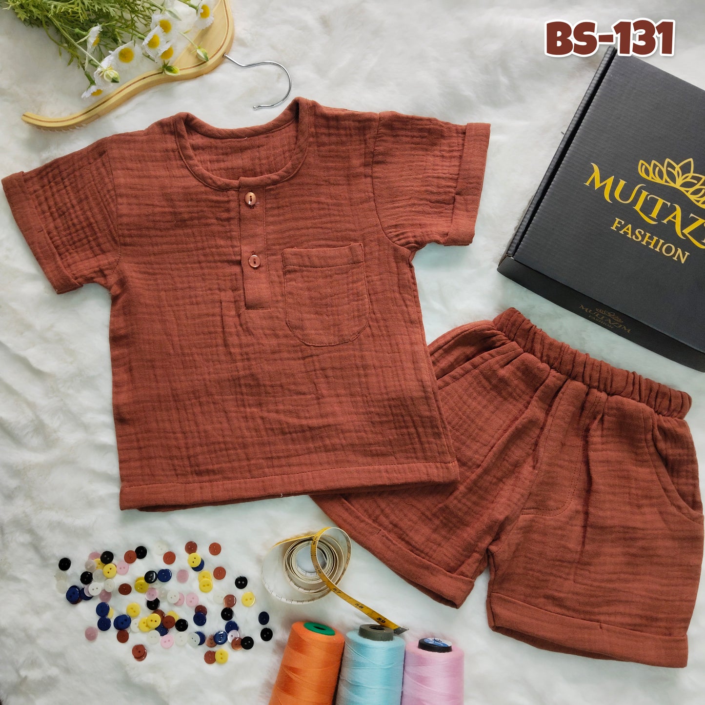 Kids Summer Shirt & Pant Set BS-131