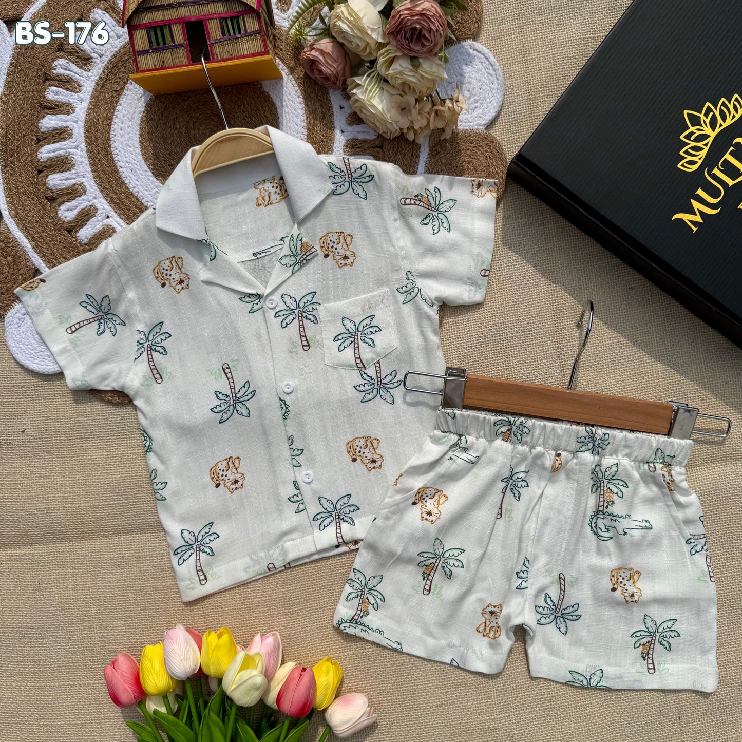 Jungle Buddies Co-Ord Set Code-BS-176