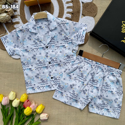 Wave Rider Summer Co-Ord Set Code-BS-184