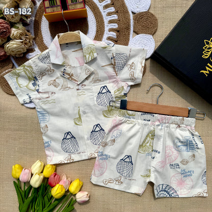 Seaside Market Summer Co-Ord Set Code-BS-182