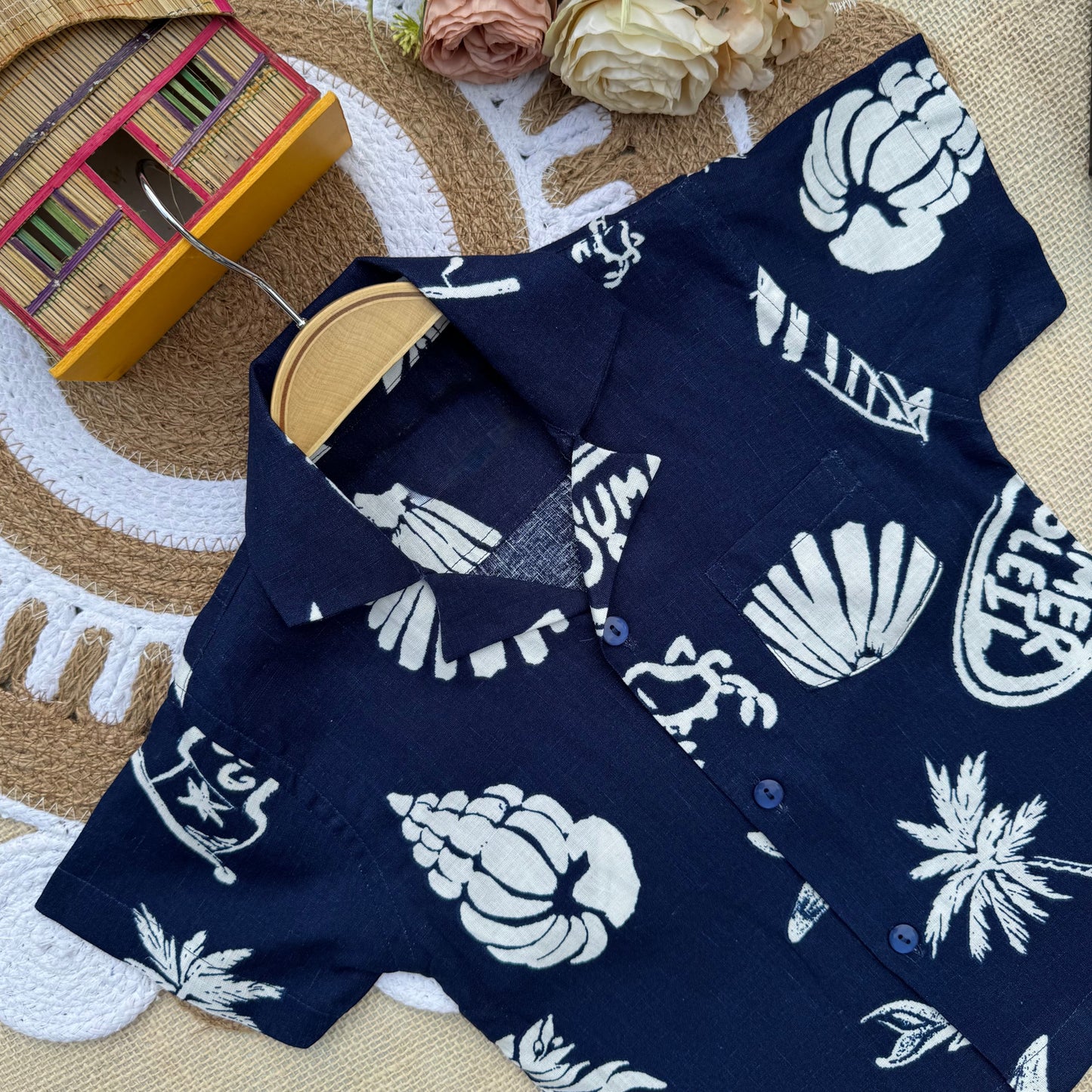 Seashell Cove Summer Co-Ord Set Code-BS-175