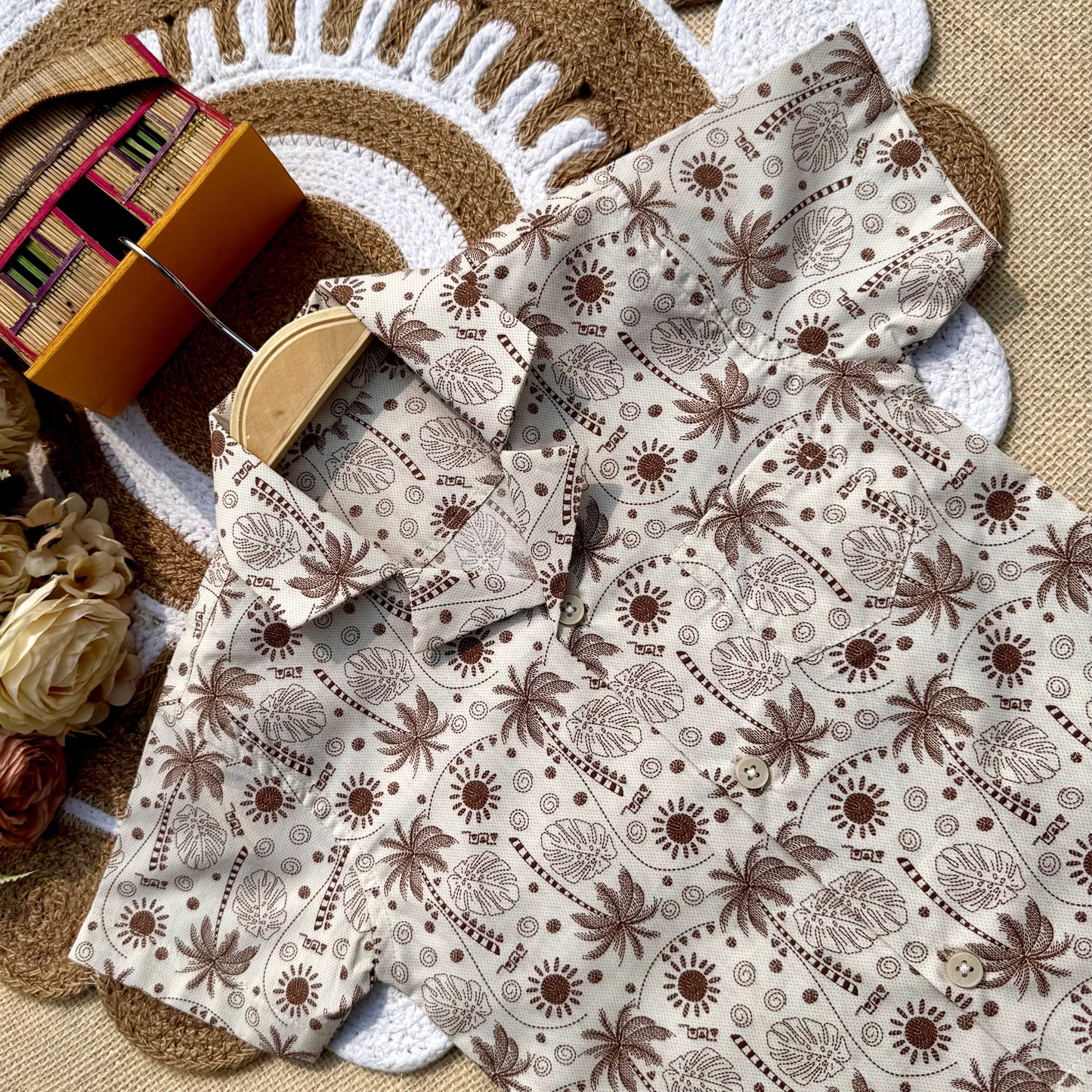Desert Palms Co-Ord Set Code-BS-183