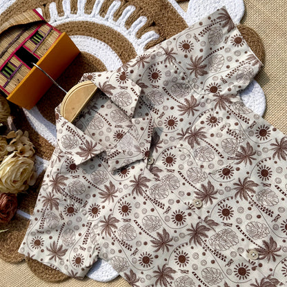 Desert Palms Co-Ord Set Code-BS-183
